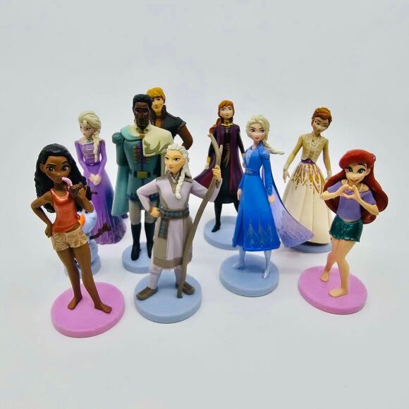 Disney Characters Disney Vietnam Action Figure Collectible Toys 10 Pieces - Picture 1 of 6